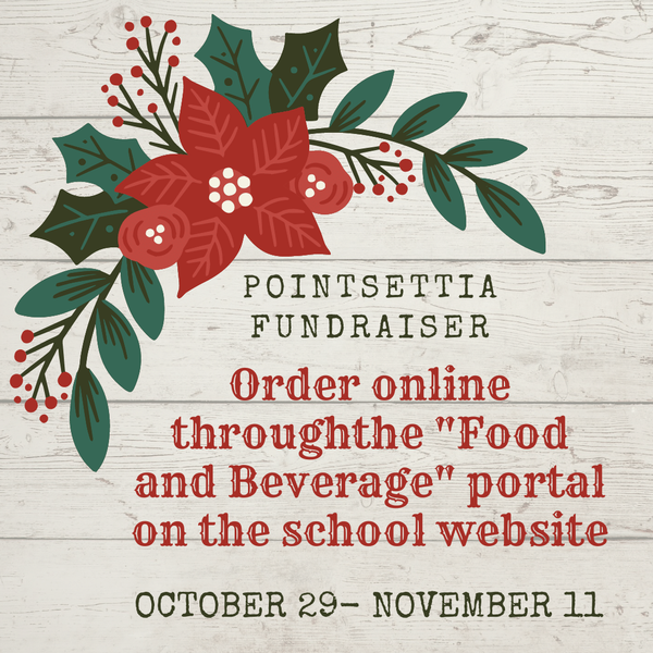 Poinsettia Fundraiser