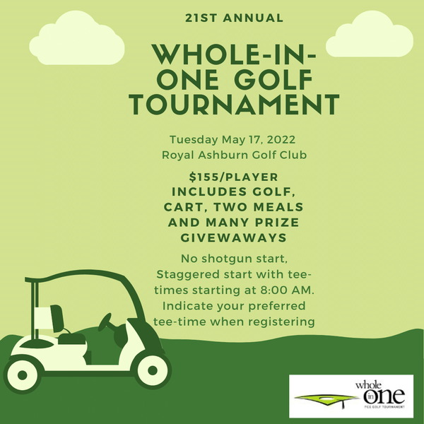 21st Annual Whole-in-One Golf Tournament